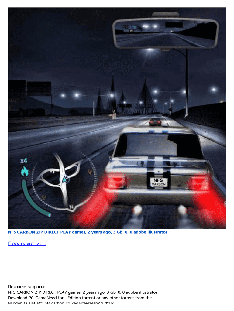 Need For Speed Carbon Torrent - Fill Online, Printable, Fillable.