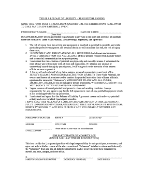 parent or guardian must read this form and sign below