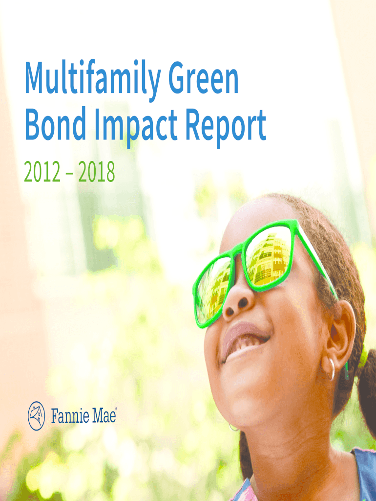 Fillable Online Multifamily Green Bond Impact Report Highlights