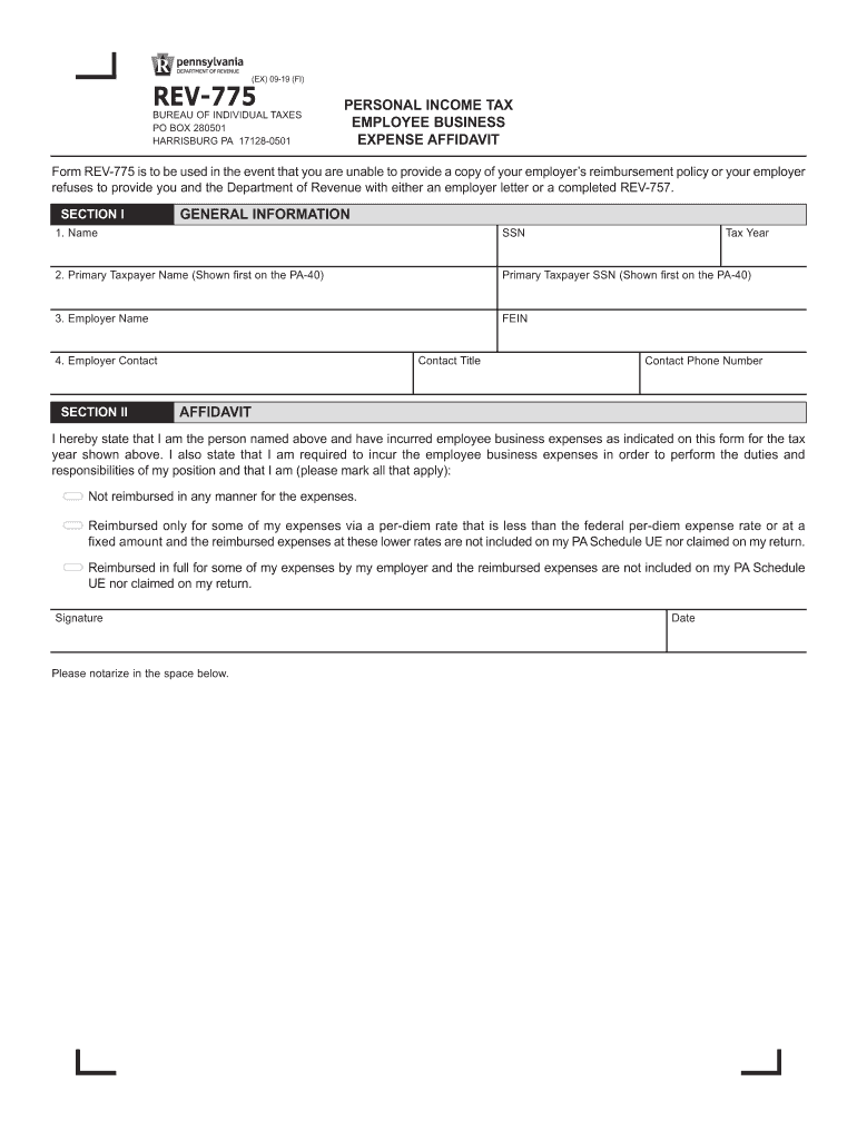 pa affidavit download Preview on Page 1