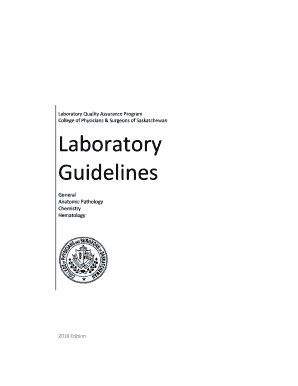 Fillable Online Laboratory Quality Assurance Program - College of ...