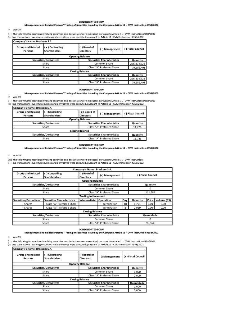 Form preview