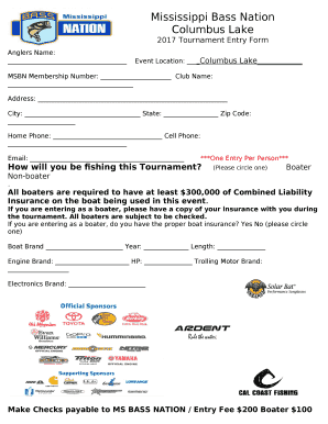 New Member Club Application FormVBBA