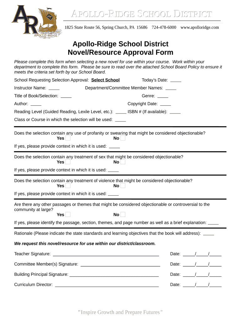 ApolloRidge High School ApolloRidge School District Doc Template