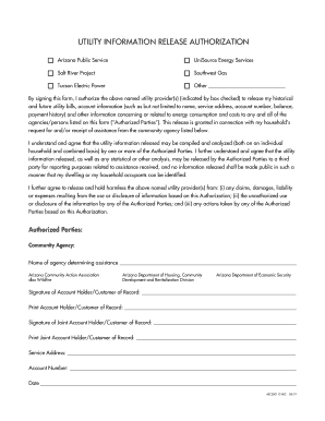 Utility Data Release Authorization Form - California Energy ...
