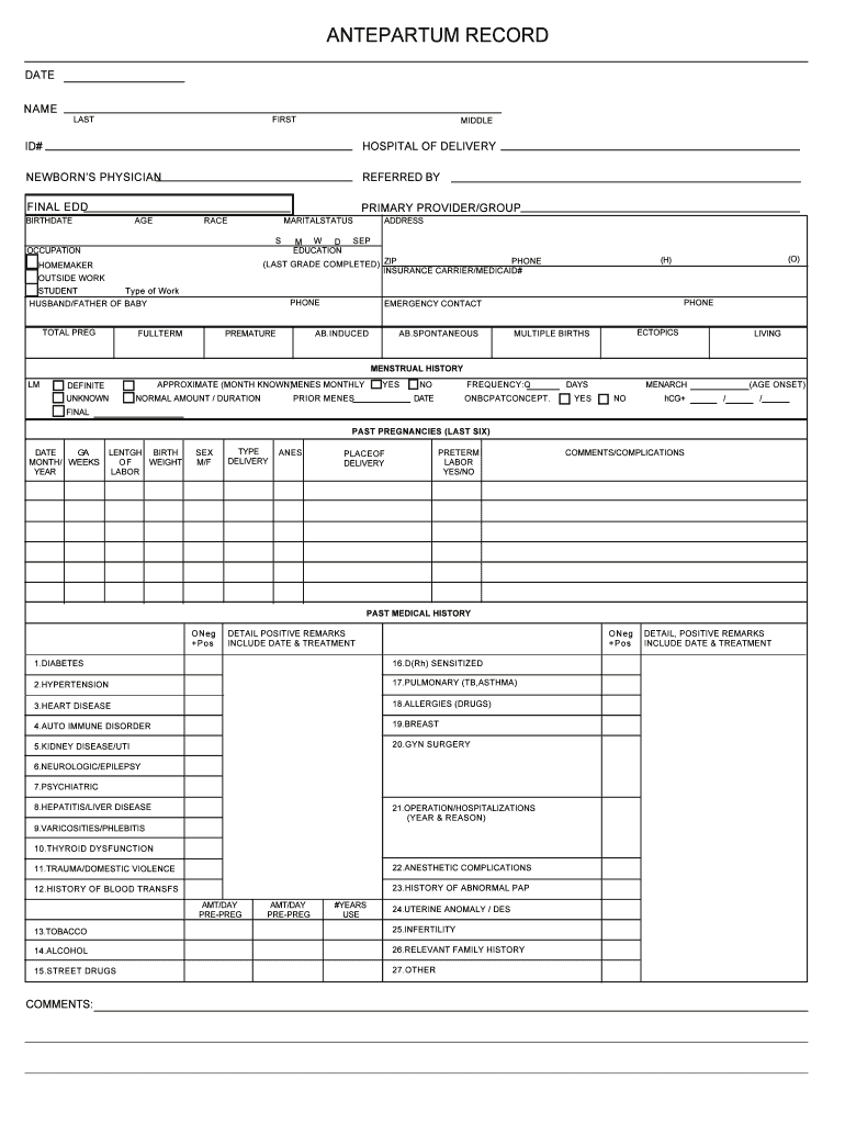 Form preview