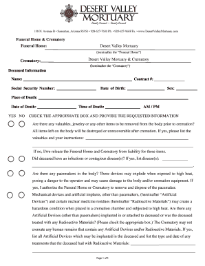 desert valley mortuary