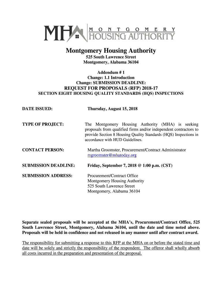 Fillable Online part i general information Montgomery Housing