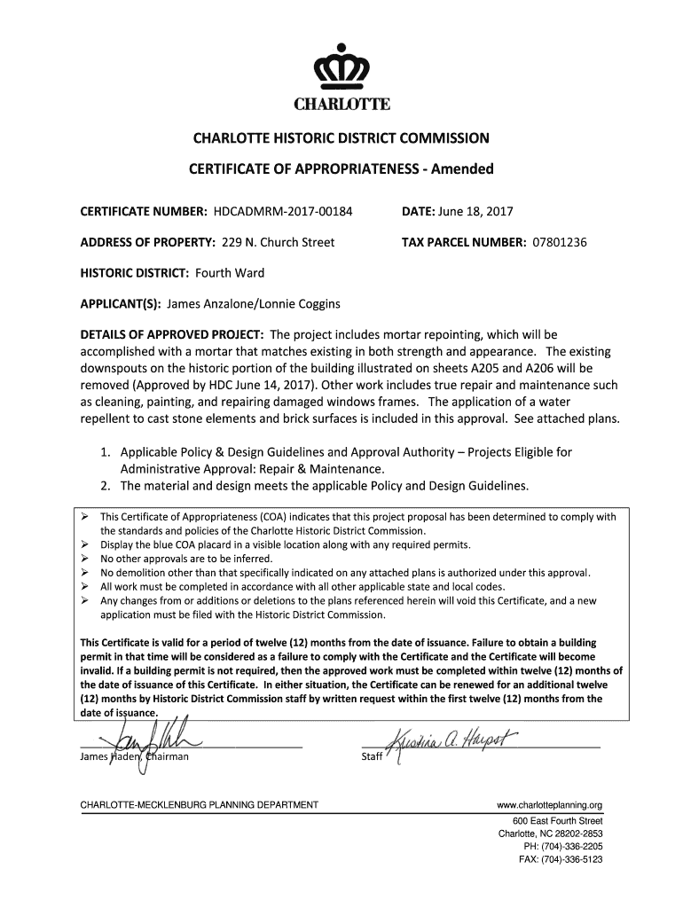 Fillable Online ww charmeck Frederick Apartments (Charlotte, North