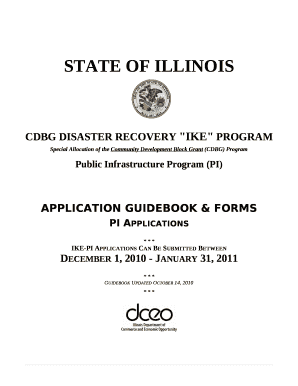 STATE OF ILLINOIS CDBG Disaster Recovery - Illinois.gov