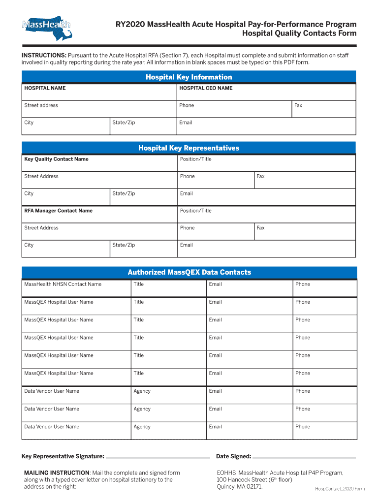 Special notices for acute hospitalsMass.gov Preview on Page 1