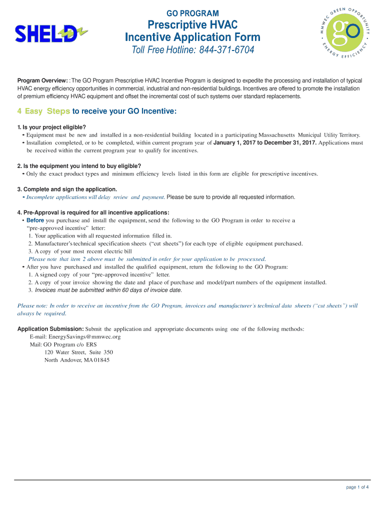 Fillable Online Download Prescriptive HVAC Application Fax Email Print ...