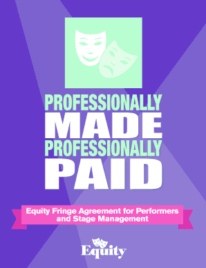 Equity fringe agreement