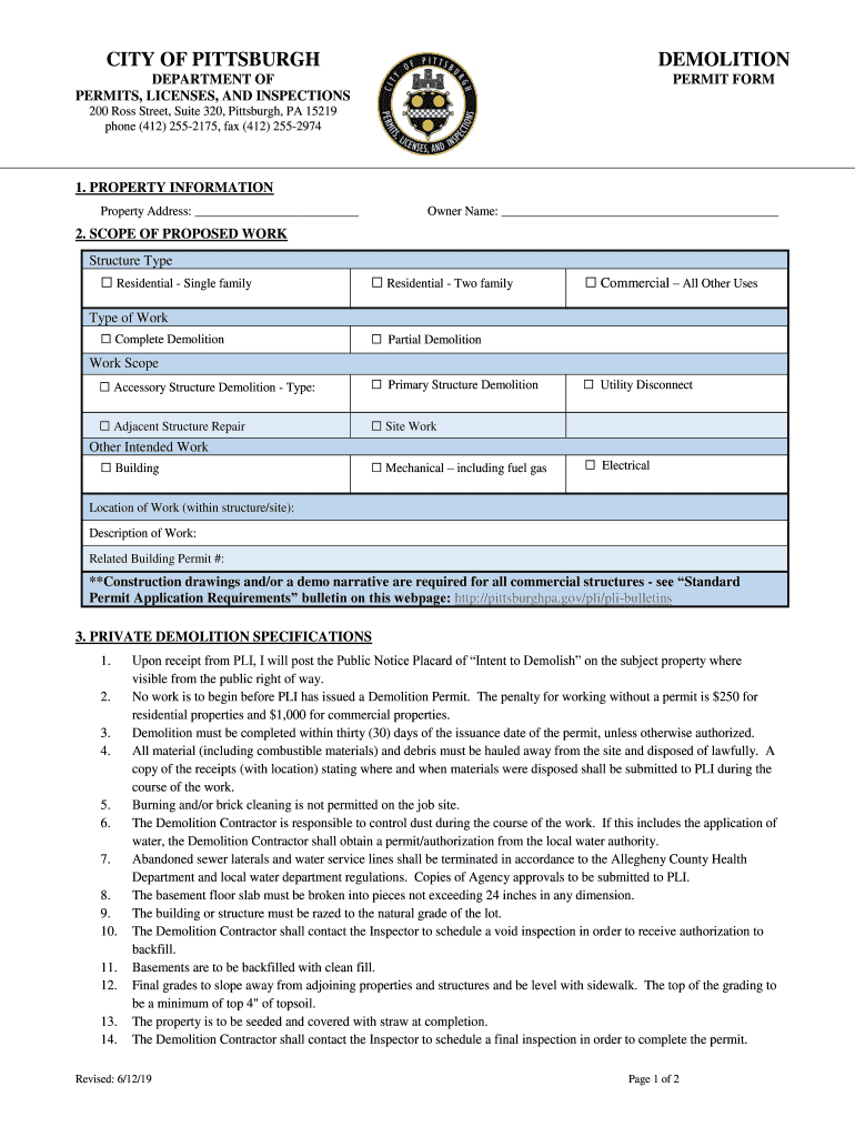 PLI Contactspittsburghpa.gov - City of Pittsburgh Preview on Page 1.