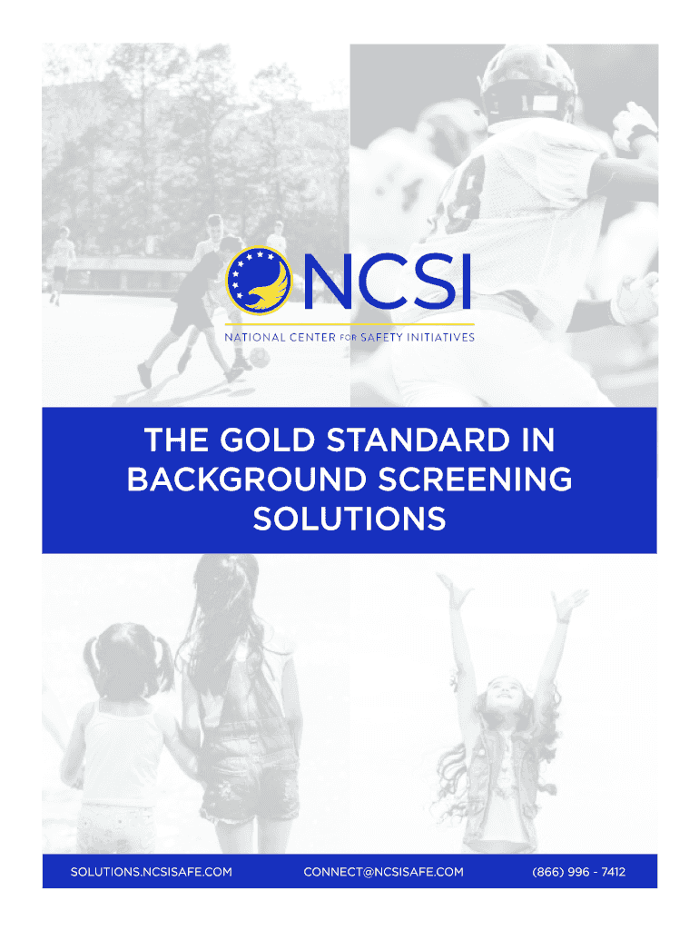 Fillable Online Youth Sports Background Checks, Volunteer Background