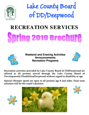 Lake County Board of Developmental Disabilities/ Deepwood ...