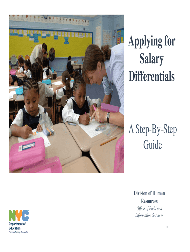 Fillable Online Section I How to Apply for Salary Step Placement for