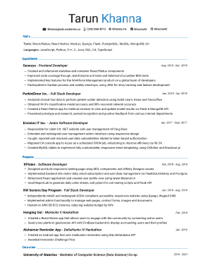 Form preview