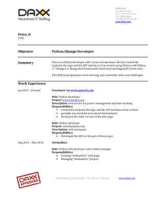 Form preview