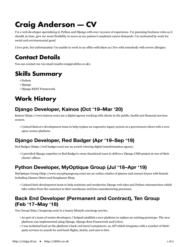 Form preview