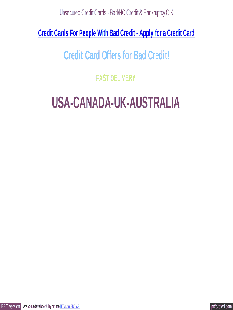 Fillable Online Walmart Credit Card Application Online Unsecured