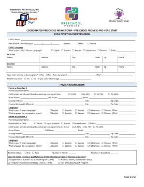 Form preview