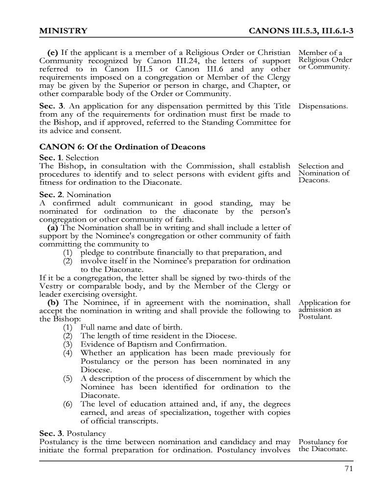 Fillable Online CANONS III Fax Email Print - pdfFiller