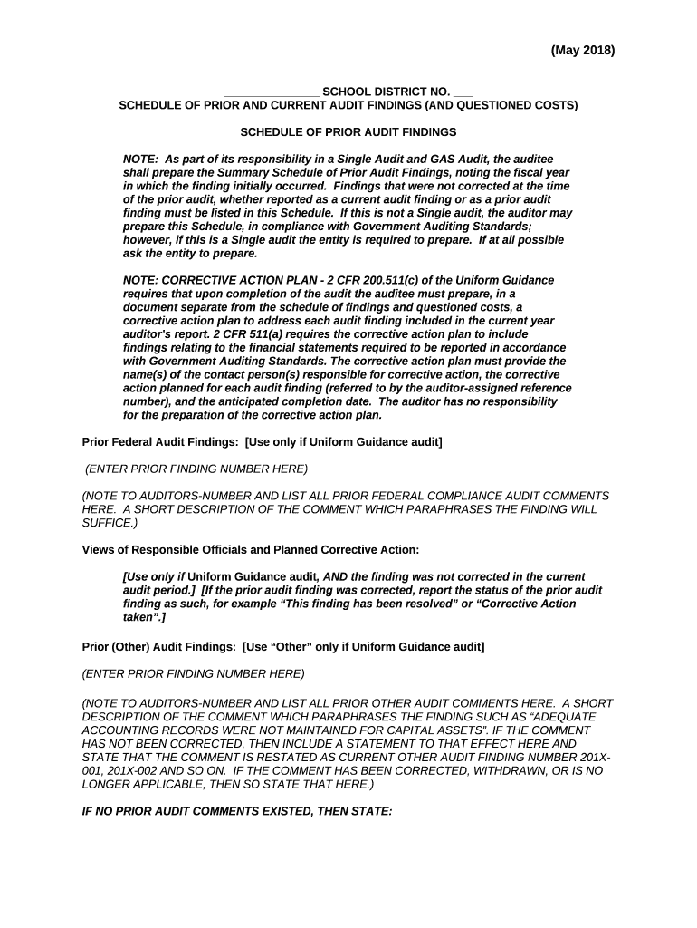 SCHEDULE OF FEDERAL AWARD FINDINGS AND QUESTIONED COSTS