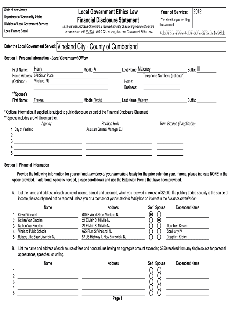 Form preview