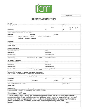 Patient Registration Form