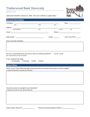 Student checking benefits checking at Timberwood Bank in ...