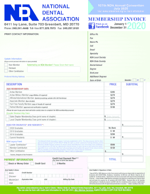 Fillable Online Mem Invoice 2020.cdr Fax Email Print - pdfFiller