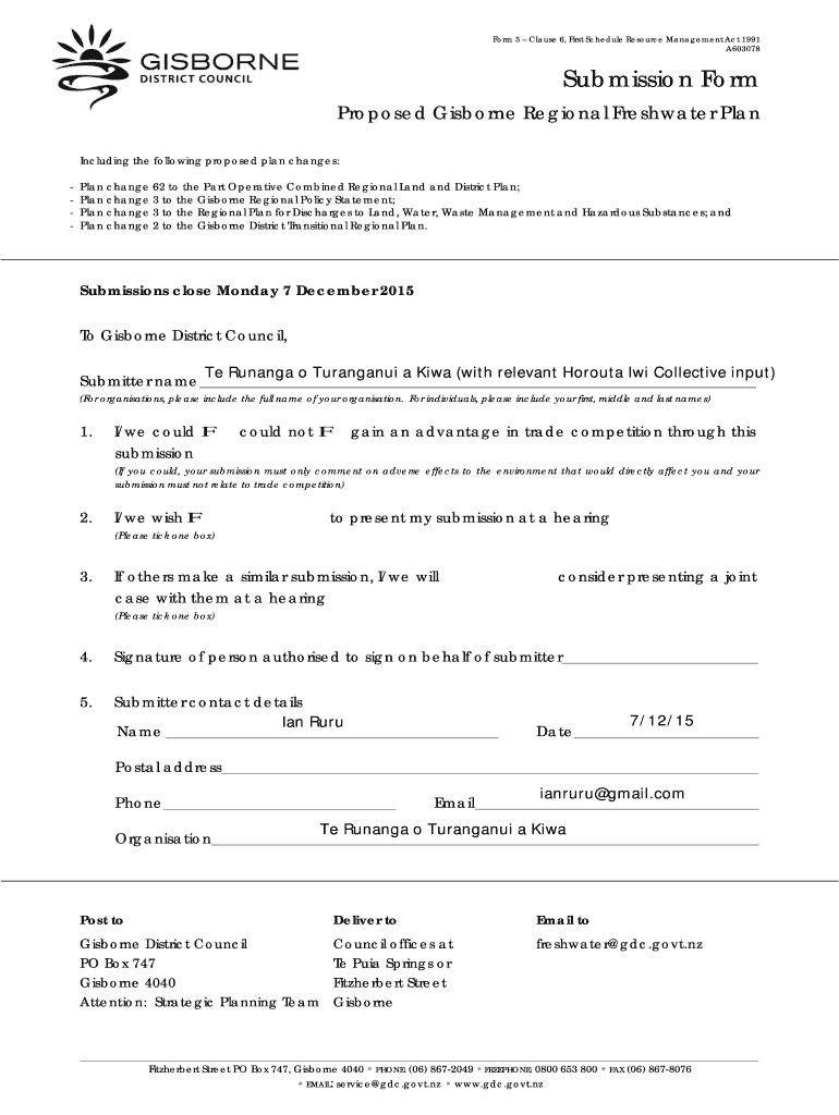 Form preview