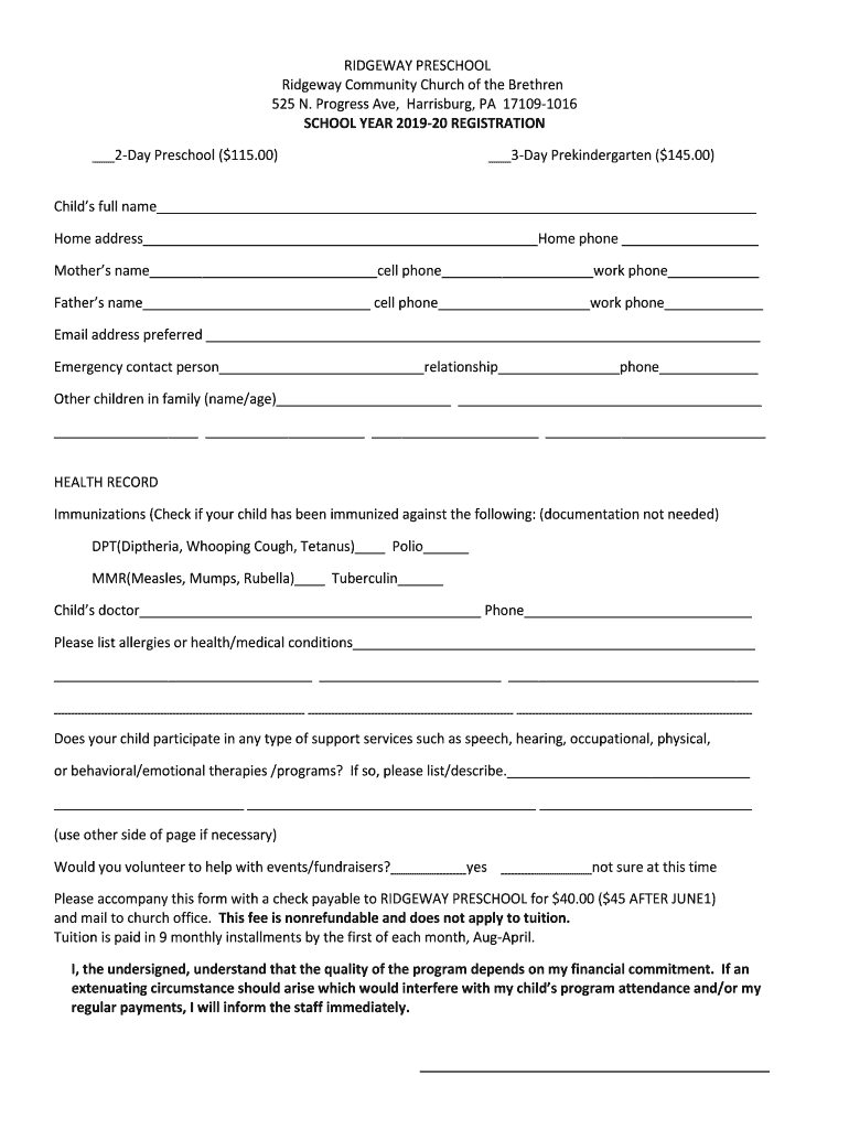 Form preview