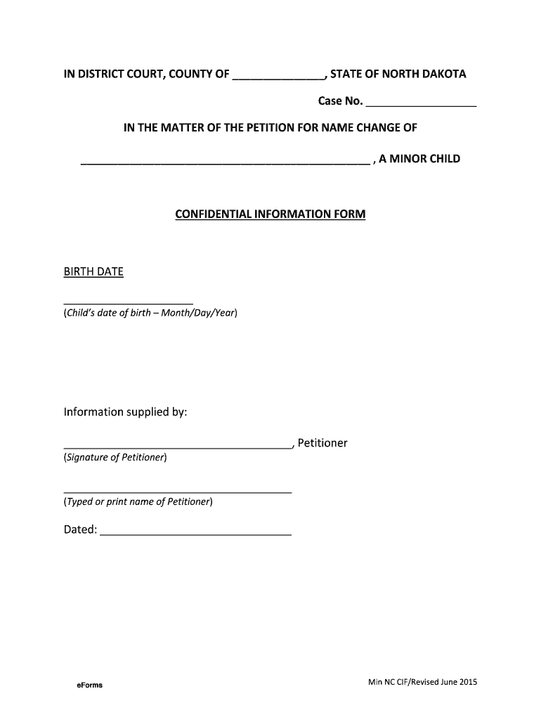 confidential information form Preview on Page 1