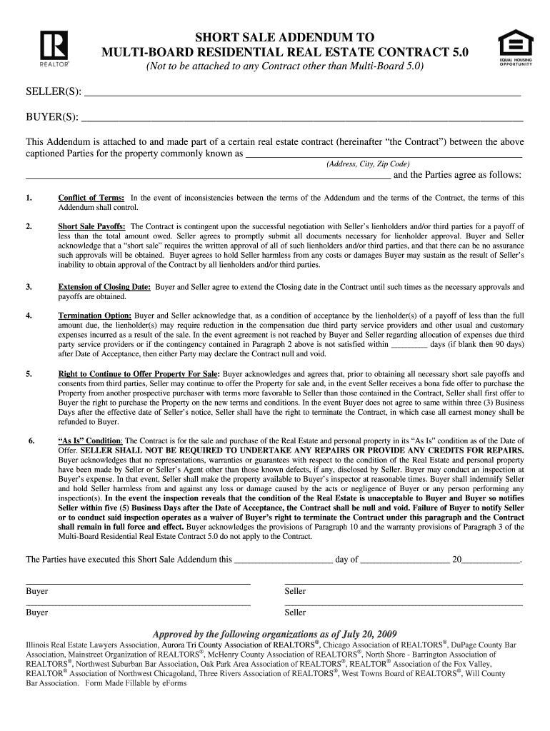 Addendum Multi Board Fill Online, Printable, Fillable, Blank pdfFiller