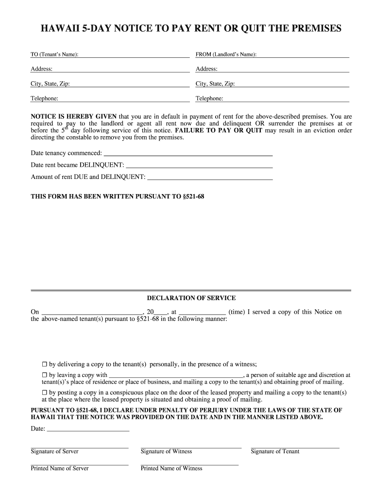 how to evict a family member in hawaii Preview on Page 1