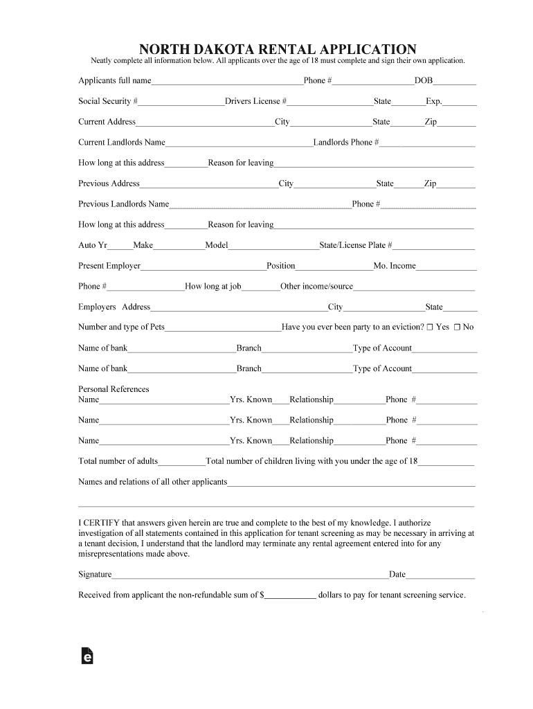 Fillable Online Online Rental Application for WellingtonRowell