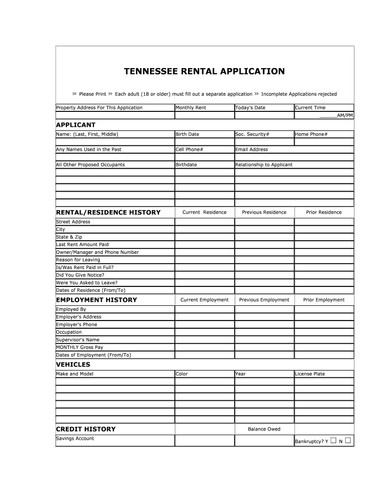 tennessee-rental-application-form.docx Preview on Page 1