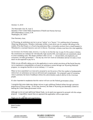 Wyoming Medicaid Application