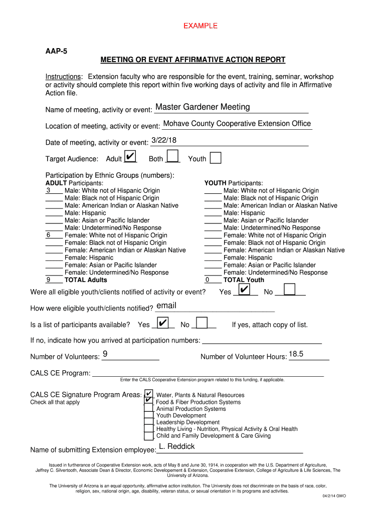 Fillable Online extension arizona Instructions Extension faculty who