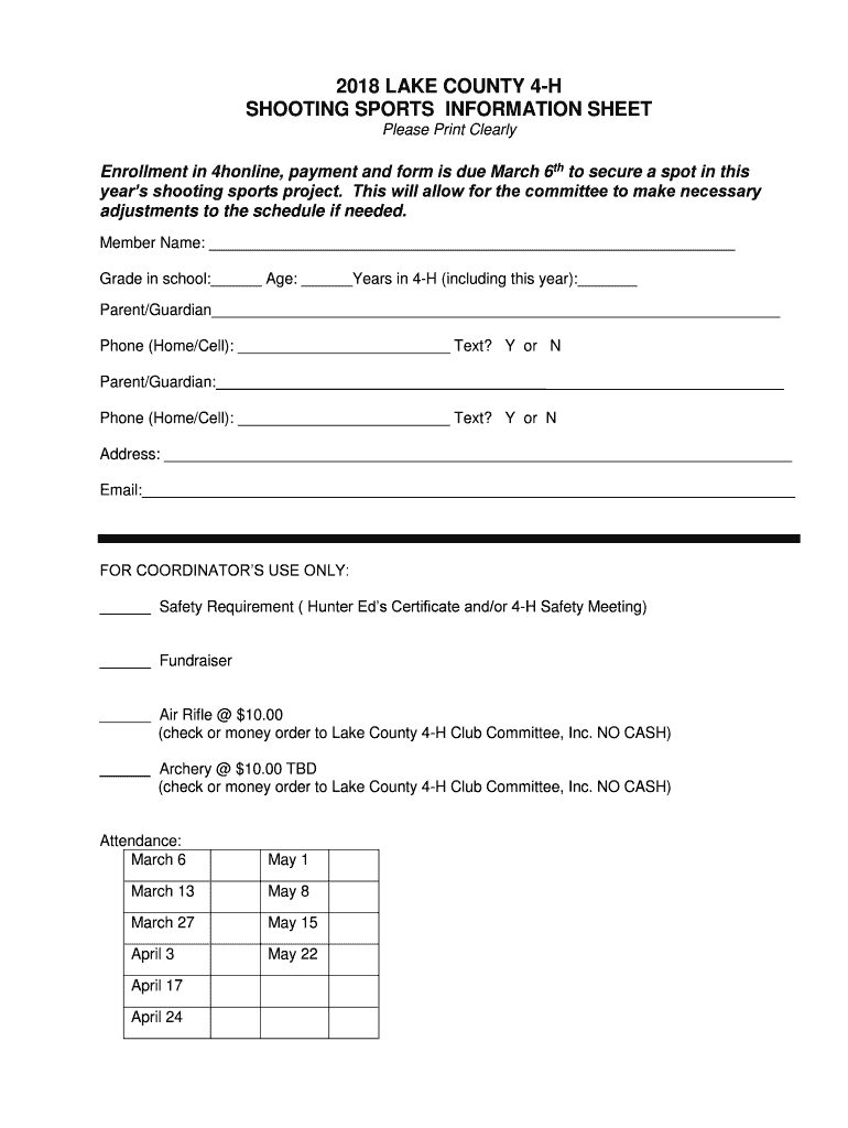Shooting Sports Information Shooting Sports Information