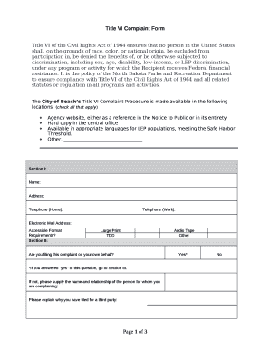Title VI Complaint Process - Caltrans - State of California