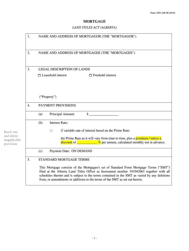 da form 3953 Preview on Page 1