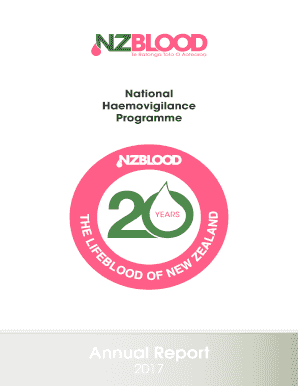 Annual Report - New Zealand Blood Service