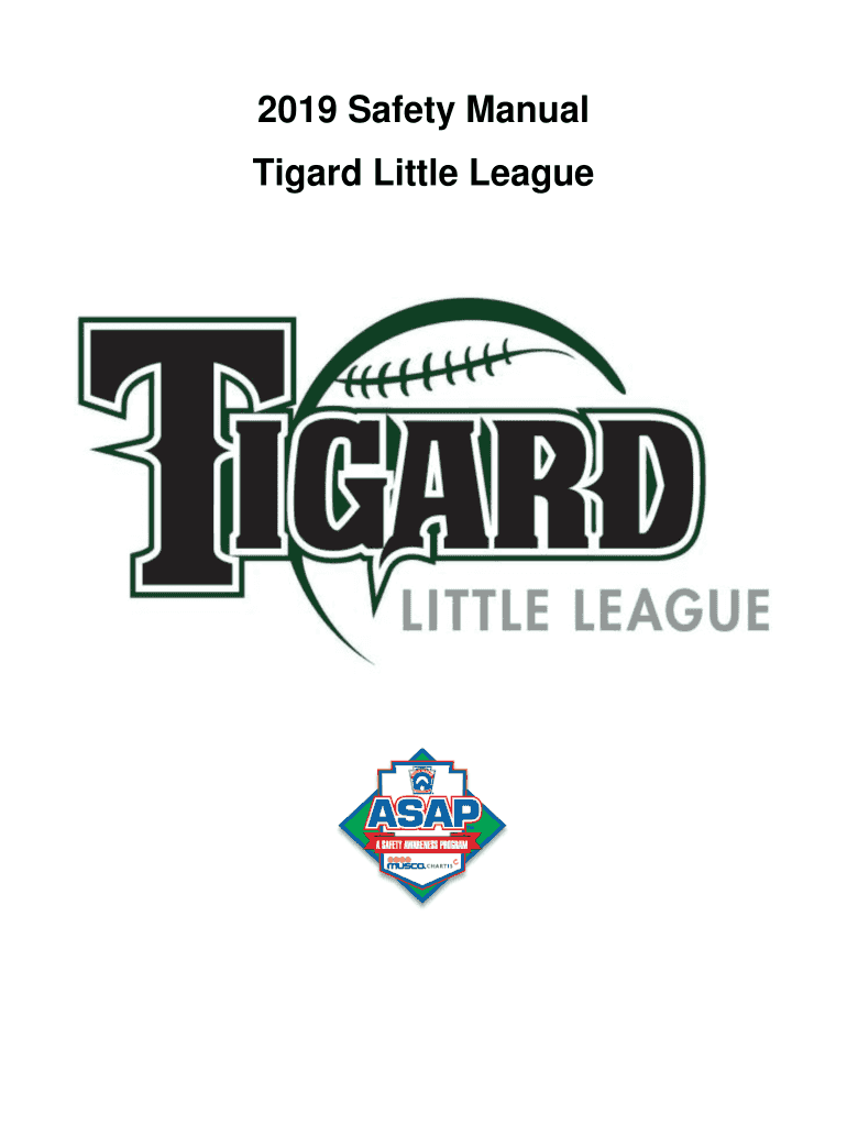 Fillable Online TournamenT rules and Guidelines - Little League ...