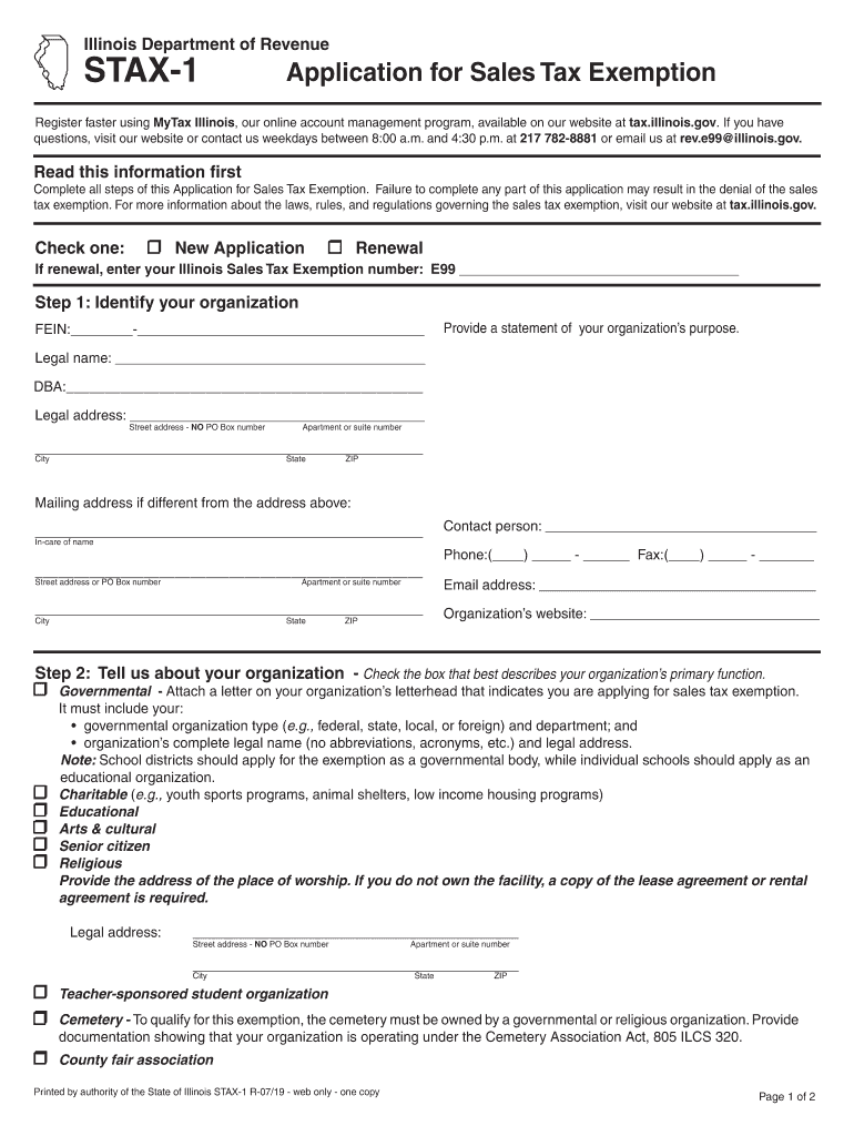IL STAX 1 2019 Fill Out Tax Template Online US Legal Forms IL STAX 1 2019 Fill Out Tax Template Online US Legal Forms