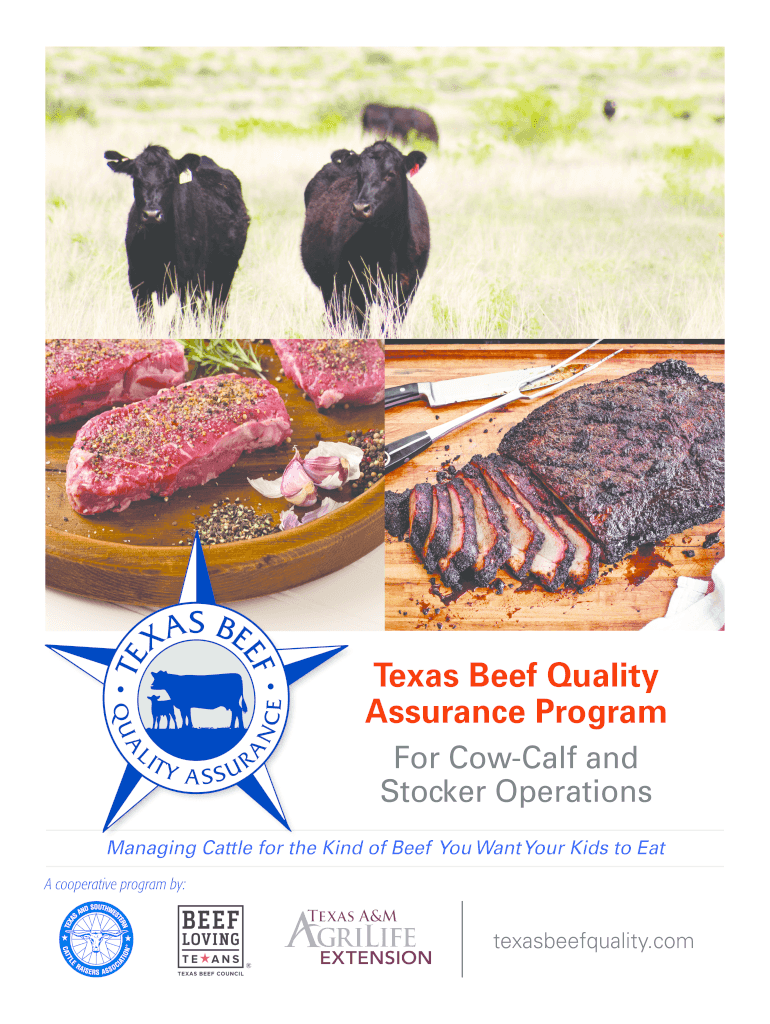Fillable Online Florida CowCalf and Stocker Beef Safety and Quality