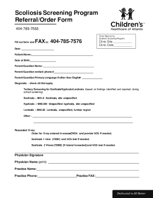 Scoliosis Screening Procedures - Broward Schools