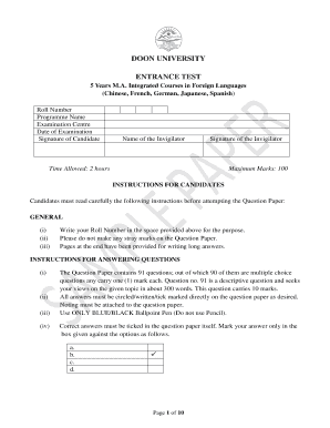 Form preview